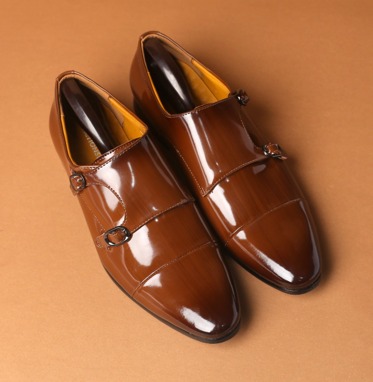 Premium Brown Glossy Formal for Men | Stylish Formal & Casual Shoes