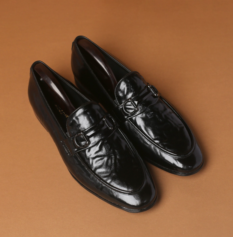 Premium Black Glossy Formal for Men | Stylish Formal & Casual Shoes