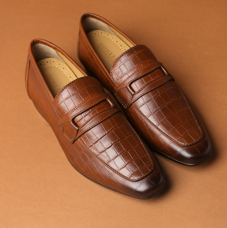 Premium Men’s Brown Formal Loafers | Stylish Formal & Casual Shoes