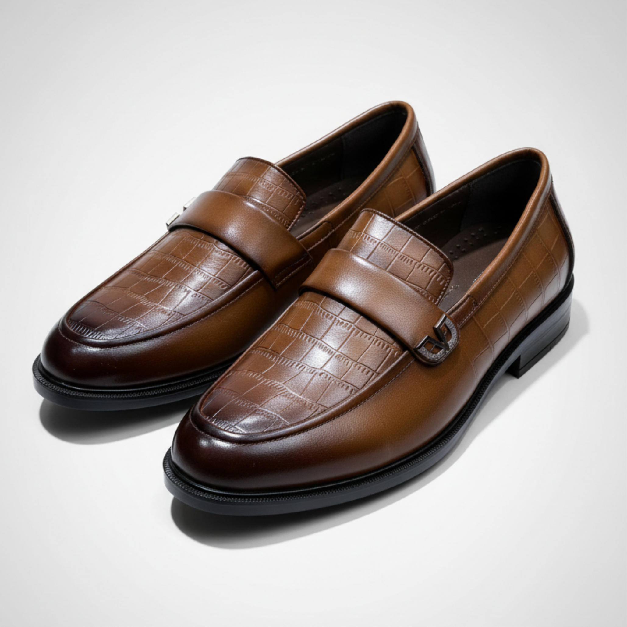 Men’s Classic Brown Formal Loafers